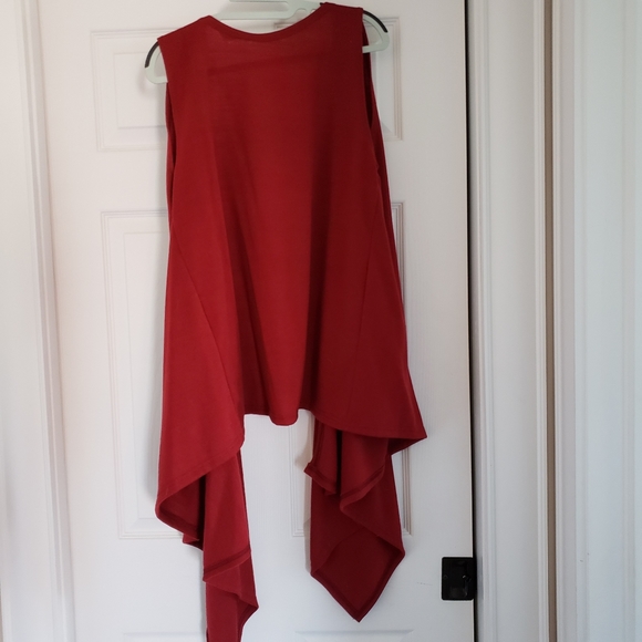 Long sleeveless cardigan - Picture 6 of 6